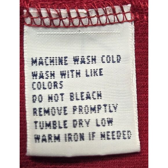 VTG Polo Ralph Lauren Mens Burgundy Quarter Zip Sz XL Pullover Sweater Mock Neck - Picture 9 of 13